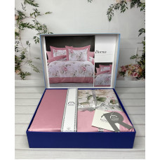 Dorno Digital сатинова постільна білизна. Євро розмір. Romeo home Туреччина. (75572)