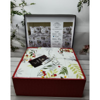 X- Mas Green євро розміру фланелева постільна білизна. Бавовна. Belizza Туреччина. (52991)