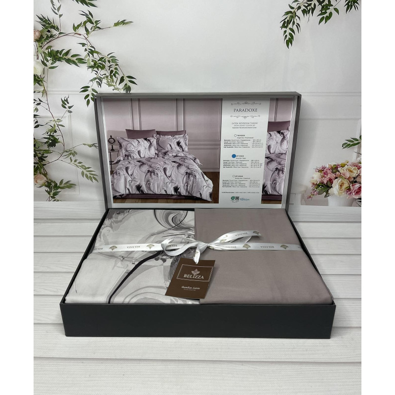 Paradoxe Сатиново постільна білизна. Євро розмір. Туреччина Belizza (81705)
