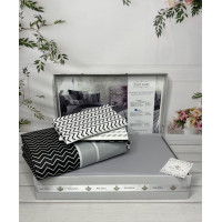 Zigo grey постільна білизна з натуральної бавовни. Євро розмір. Belizza Туреччина. (51943)