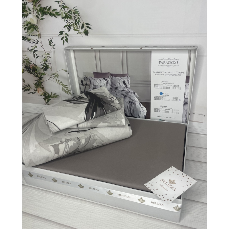 Paradoxe постільна білизна з натуральної бавовни. Євро розмір. Belizza Туреччина. (19225)