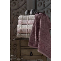 Single бамбукові рушники 70х140см., 6шт/уп. Pupilla Туреччина (71898)