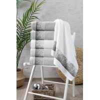 Tenti бамбукові рушники 70x140см., 6шт/уп. Pupilla Туреччина (86228)