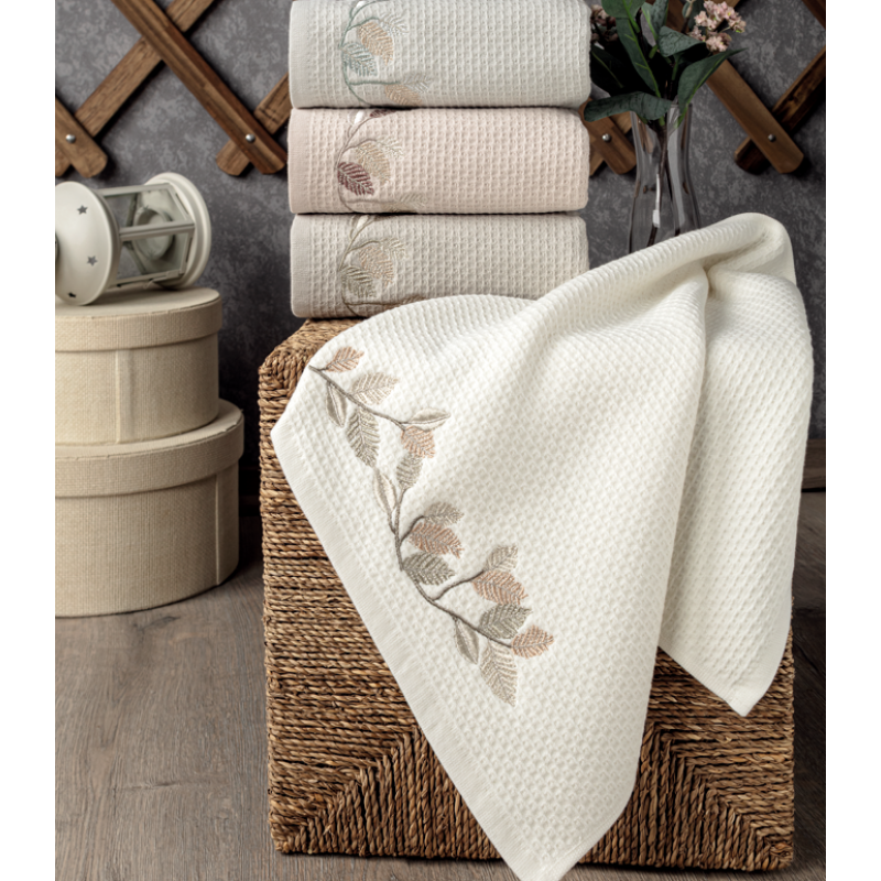 milan listik vis махра / вафелька рушники 50х90см., 6 шт/уп. Pupilla Туреччина. (26487)