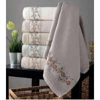 Gardeniya vis махра / вафелька рушники 50х90см., 6 шт/уп. Pupilla Туреччина. (19822)