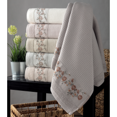 Gardeniya vis махра / вафелька рушники 50х90см., 6 шт/уп. Pupilla Туреччина. (19822)
