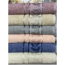 MaMe Listik New 70х140см., 6 шт/уп. махрові рушники. Бавовна. Туреччина (53216)