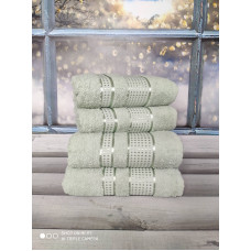 MaMe Mint 50x90 см.+70х140 см., 4 шт/уп. Рушники баня + обличчя. Бавовна. (27592)