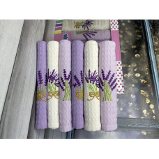 Suvari Lavanta 6в1 вафельні рушники 40х60 см. Туреччина. (19669)