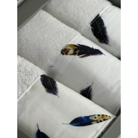 Belizza Feather 30х50см., махрові кухонні рушники. (80374)