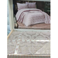 Seda lavanta покривало 240х240см., з наволочками. Karina Туреччина. (22774)