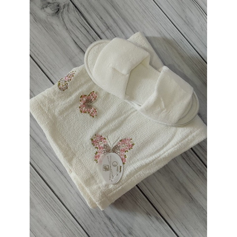 Butterfly krem бамбукові жіночі набори для сауни. Pupilla Туреччина. (60865)