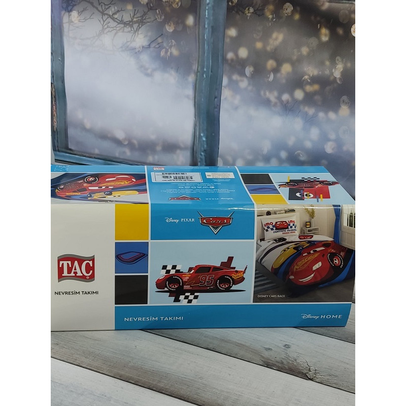Rinsy cars roce полуторна дитяча постіль. Ранфорс. TAC Туреччина. (18416)