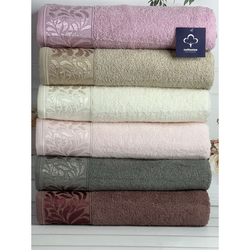 Wenzel бавовняні рушники 50х90см., 6шт/уп. Sweet dream Туреччина. (63807)