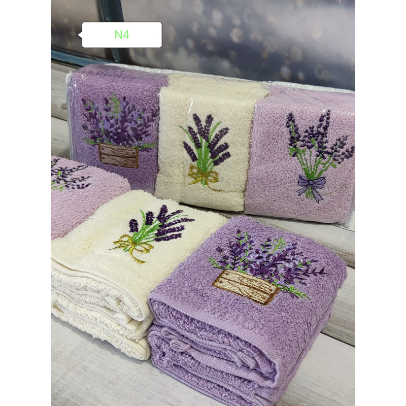 Mame Lavanta 30х50см., 6 шт/уп. Кухонні рушники. ПВХ упаковка. (56025)