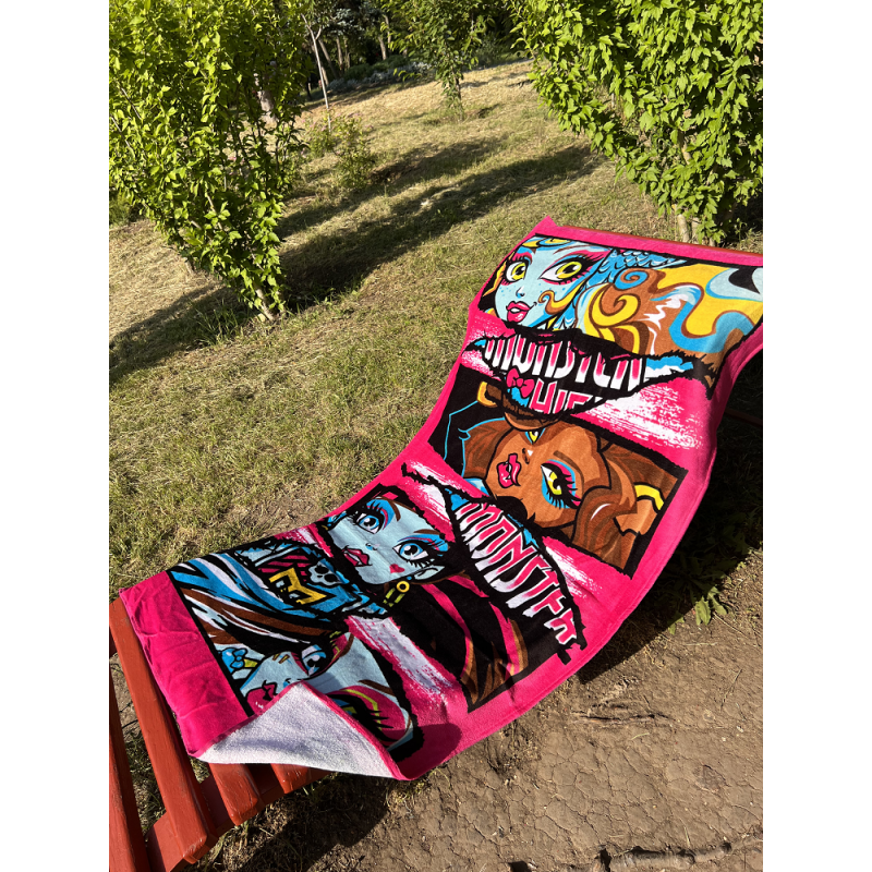 Пляжний рушник 75х150см. Туреччина. Monster (68774)