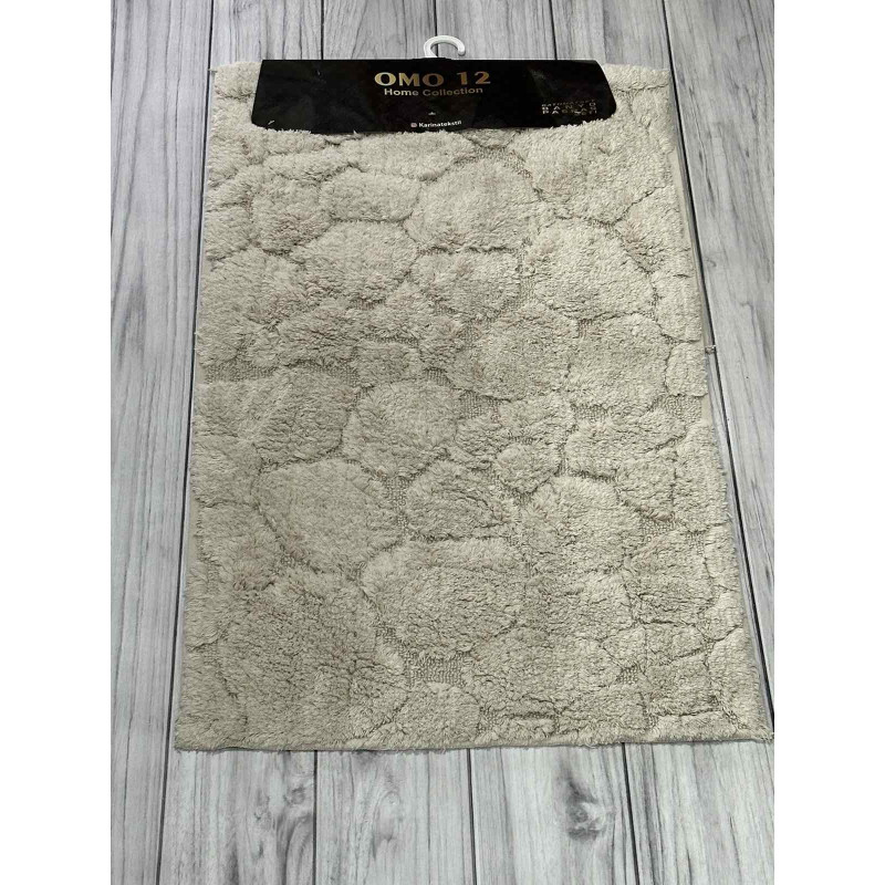 Tas bej. Килимки в ванну кімнату 2в1. Omo home Туреччина (50995)