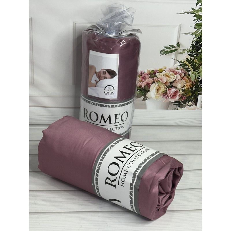 Duz Murdum 160х200см., сатинове простирадло на резинці. RomeoТуреччина. (31593)
