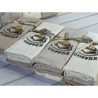 Suvari kofe вафельні рушники 40х60см., 12 шт/уп (44865)