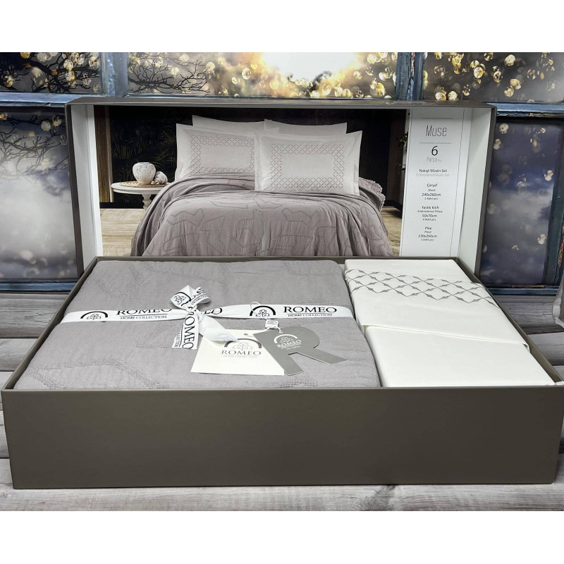 Літній набір з мусліновим піке Romeo home Muse