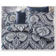 Roman denim Сатинова постільна білизна. Євро розмір. Туреччина Belizza (23023)
