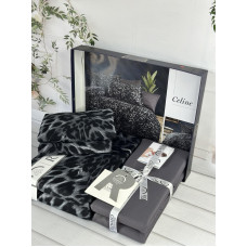 Celine сатинова постільна білизна. Євро розмір. Romeo home Туреччина. (88301)