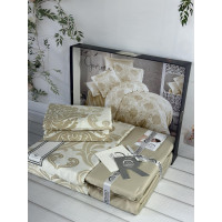 Gemme сатинова постільна білизна. Євро розмір. Romeo home Туреччина. (39858)