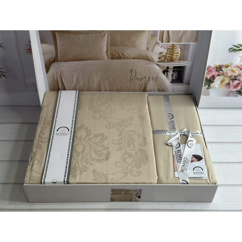 Ramses Bej жаккардова постіль, євро розмір. Romeo home Туреччина. (33078)