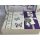 Poplin Butterfly 2 постіль з поплин. Євро розмір. Romeo home Туреччина. (47877)