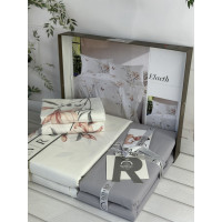 Poplin Elaeth постіль з поплин. Євро розмір. Romeo home Туреччина. (70379)