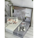 Poplin Elaeth постіль з поплин. Євро розмір. Romeo home Туреччина. (70379)