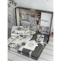 Poplin Ginepro постіль з поплин. Євро розмір. Romeo home Туреччина. (50324)