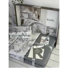 Poplin Kralia постіль з поплин. Євро розмір. Romeo home Туреччина. (18263)
