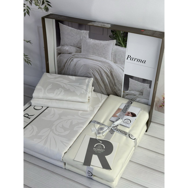 Poplin Parma постіль з поплин. Євро розмір. Romeo home Туреччина. (53757)