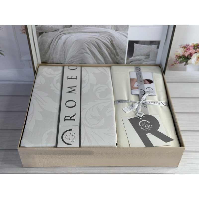 Poplin Parma постіль з поплин. Євро розмір. Romeo home Туреччина. (53757)