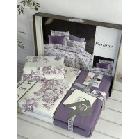 Poplin Purtane постіль з поплин. Євро розмір. Romeo home Туреччина. (72911)