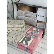 Poplin Yarevya постіль з поплину. Євро розмір. Romeo home Туреччина. (60186)
