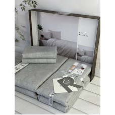 Poplin Yazen постіль з поплин. Євро розмір. Romeo home Туреччина. (65716)