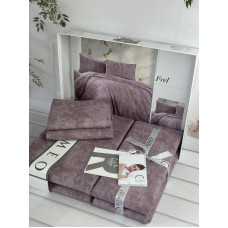 Poplin Frel постіль з поплин. Євро розмір. Romeo home Туреччина. (43225)