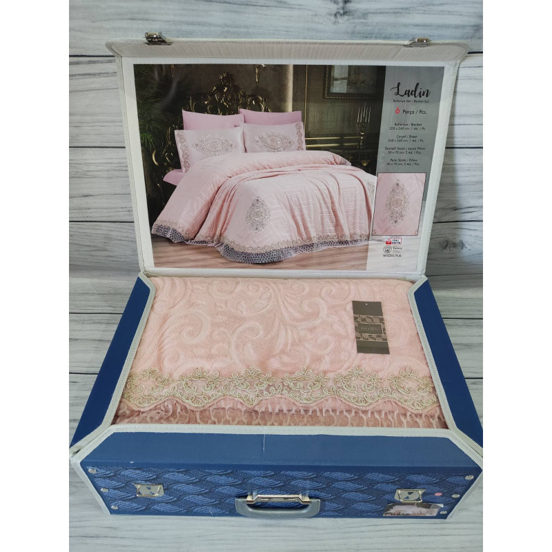 Ладинова пудра акрилова органза Irina home 14703