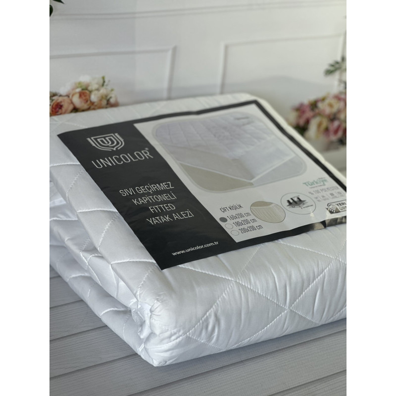 Unicolor fitted наматрацник вологозахистний 160х200см. (86866)