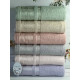 Vip cotton Linens махрові рушники 50х90см., 6 шт/уп. CestepeТуреччина. (66231)