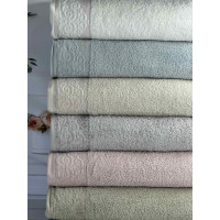 Vip cotton Sila махрові рушники 50х90см., 6 шт/уп. CestepeТуреччина. (32288)