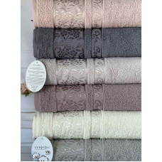 Vip cotton Buket махрові рушники 70х140см., 6 шт/уп. CestepeТуреччина. (84773)