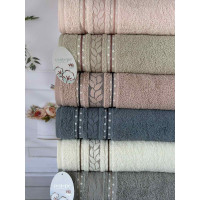 Vip cotton Filiz махрові рушники 70х140см., 6 шт/уп. CestepeТуреччина. (47939)