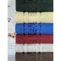 Vip cotton Hayal махрові рушники 70х140см., 6 шт/уп. CestepeТуреччина. (55341)