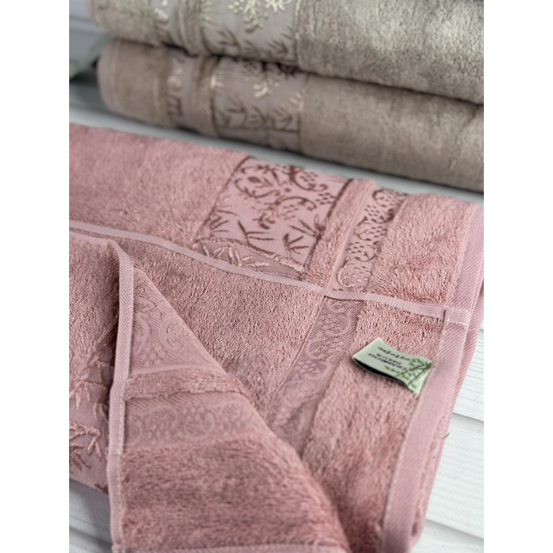 Bambuk Uliyana (acik) бамбукові рушники 50х90см., 6шт/уп. CestepeТуреччина (68868)