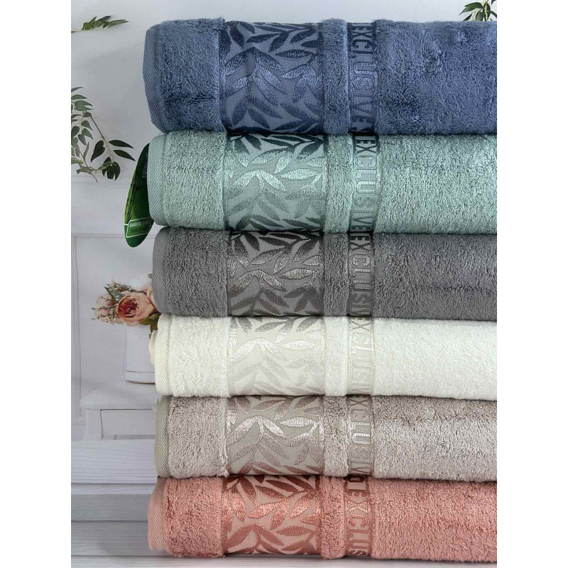 Bambuk Cherry бамбукові рушники 50х90см., 6шт/уп. CestepeТуреччина (80114)