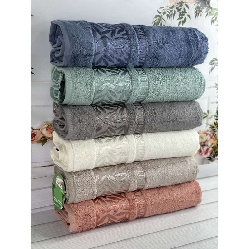 Bambuk Cherry бамбукові рушники 50х90см., 6шт/уп. CestepeТуреччина (80114)