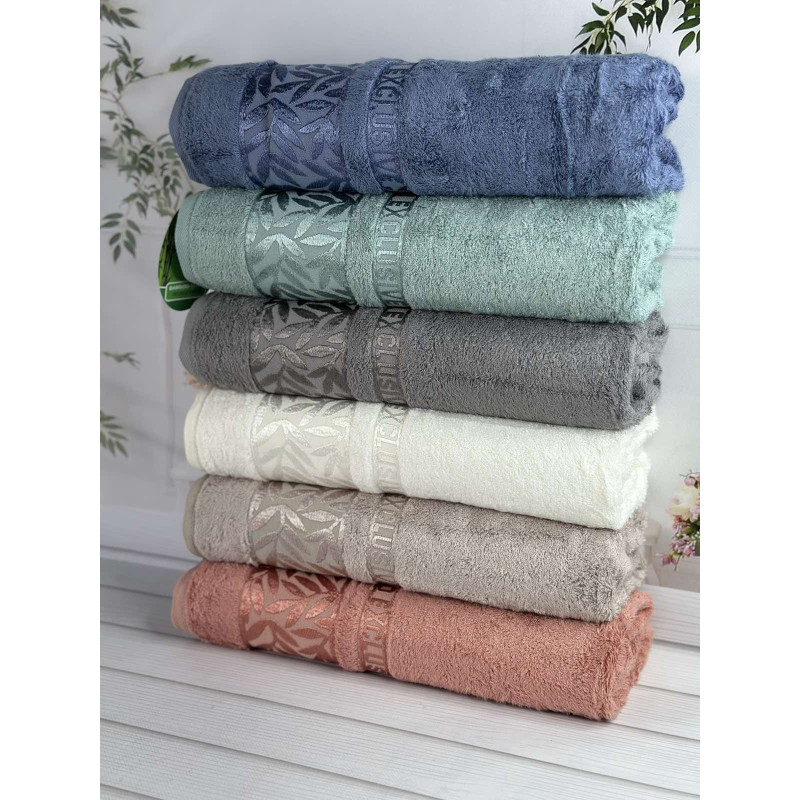 Bambuk Cherry бамбукові рушники 50х90см., 6шт/уп. CestepeТуреччина (80114)